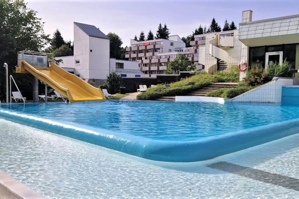 2-Zimmer Wohnung, Pools, Sauna Und Balkon Санкт Енглмар Екстериор снимка