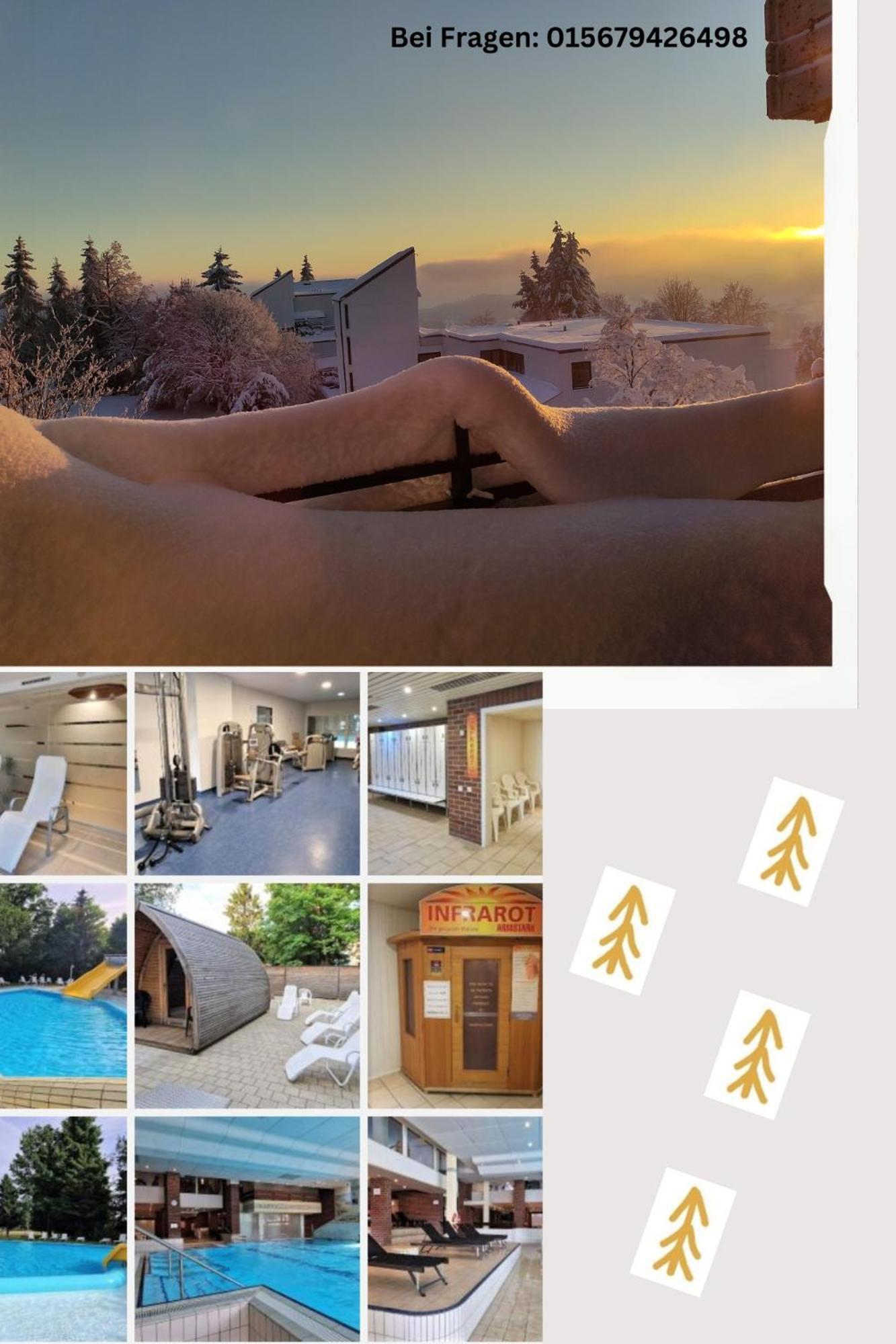 2-Zimmer Wohnung, Pools, Sauna Und Balkon Санкт Енглмар Екстериор снимка